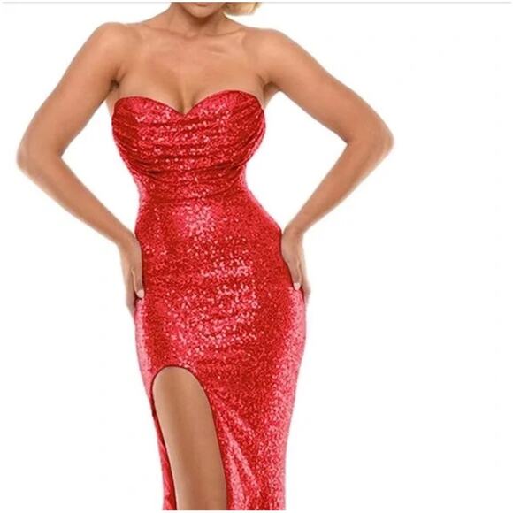 Jessica rabbit sequin dress - Picture 2 of 8